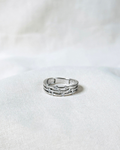 Celeste Diamond Wave Ring