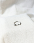 Petite Diamond Solitaire Ring