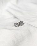 Cluster Diamond Stud Earrings