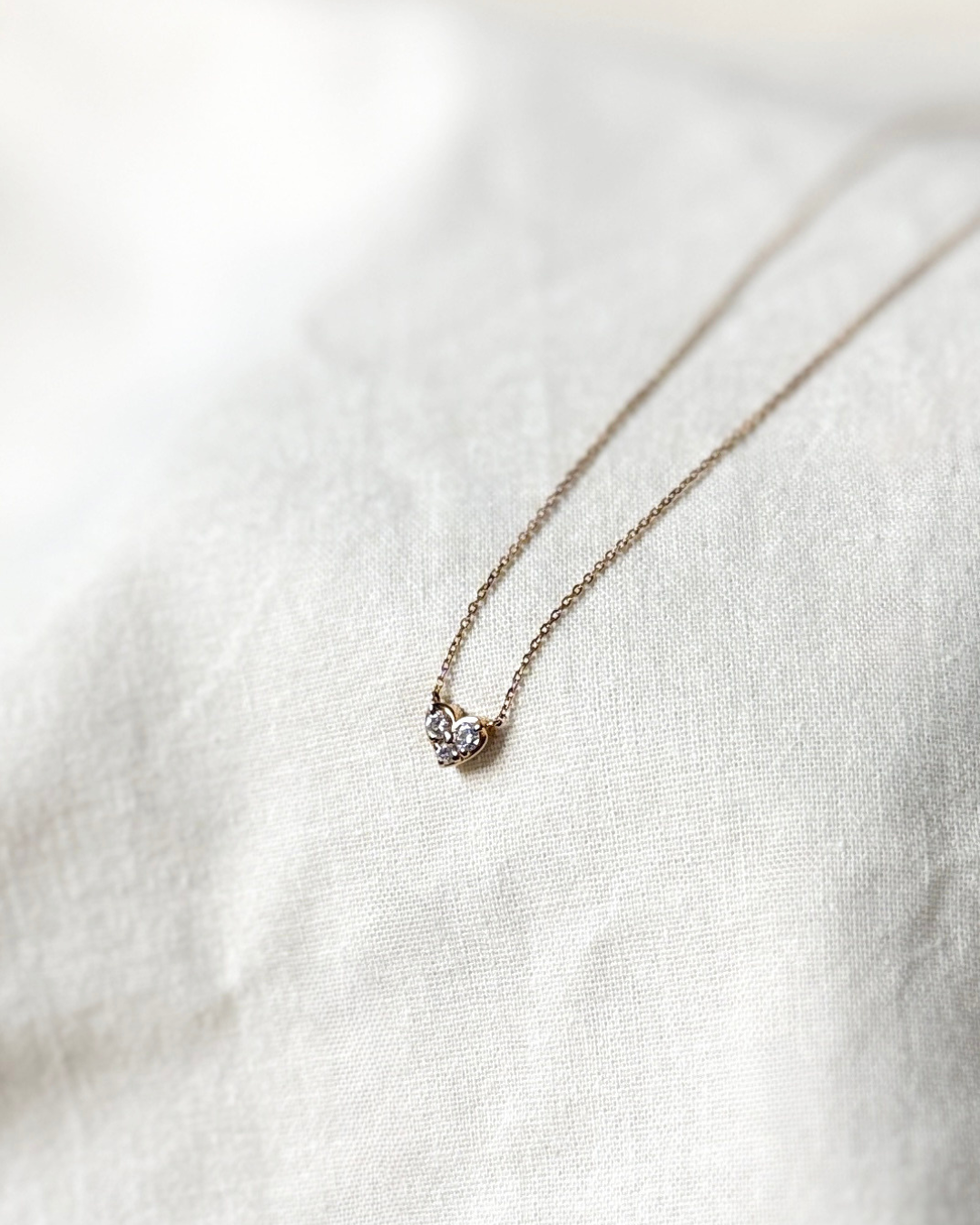 Heartline Diamond Necklace