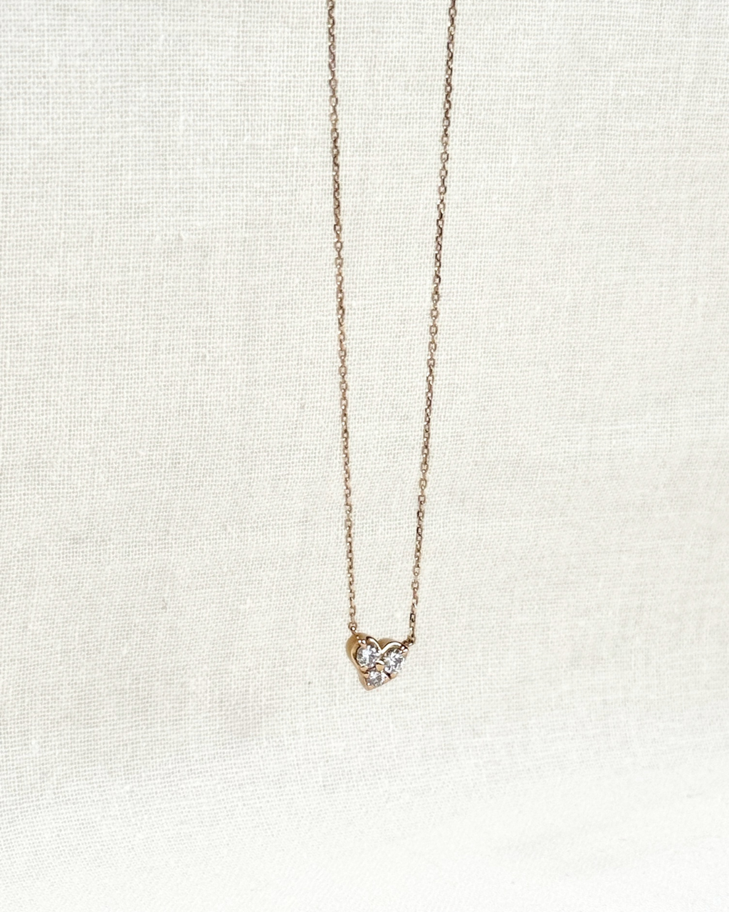 Heartline Diamond Necklace