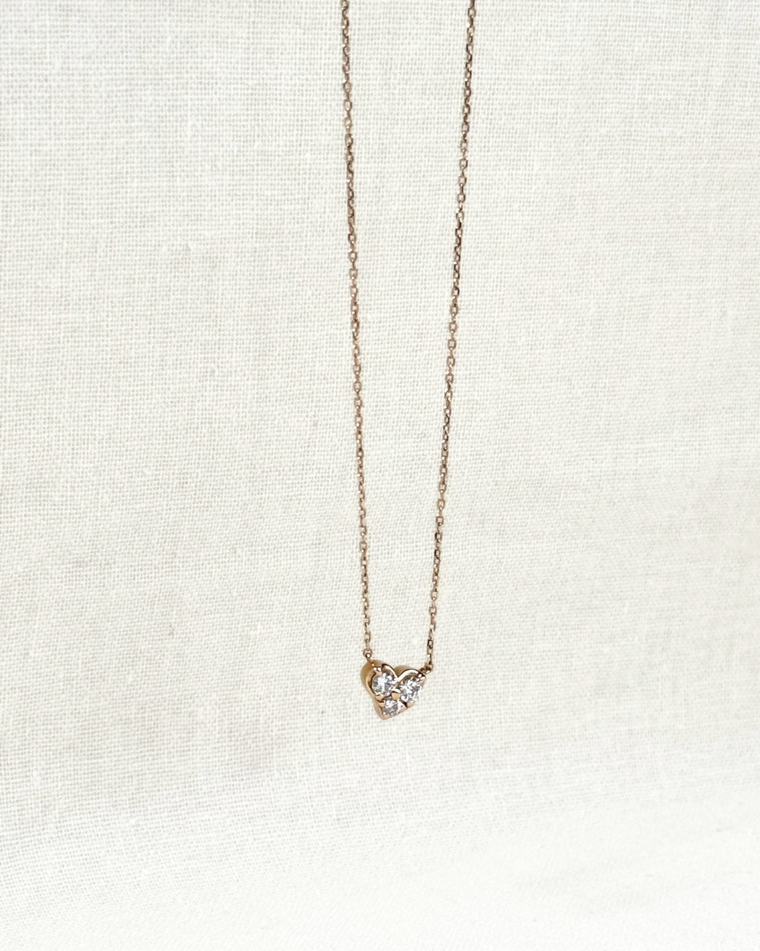Heartline Diamond Necklace