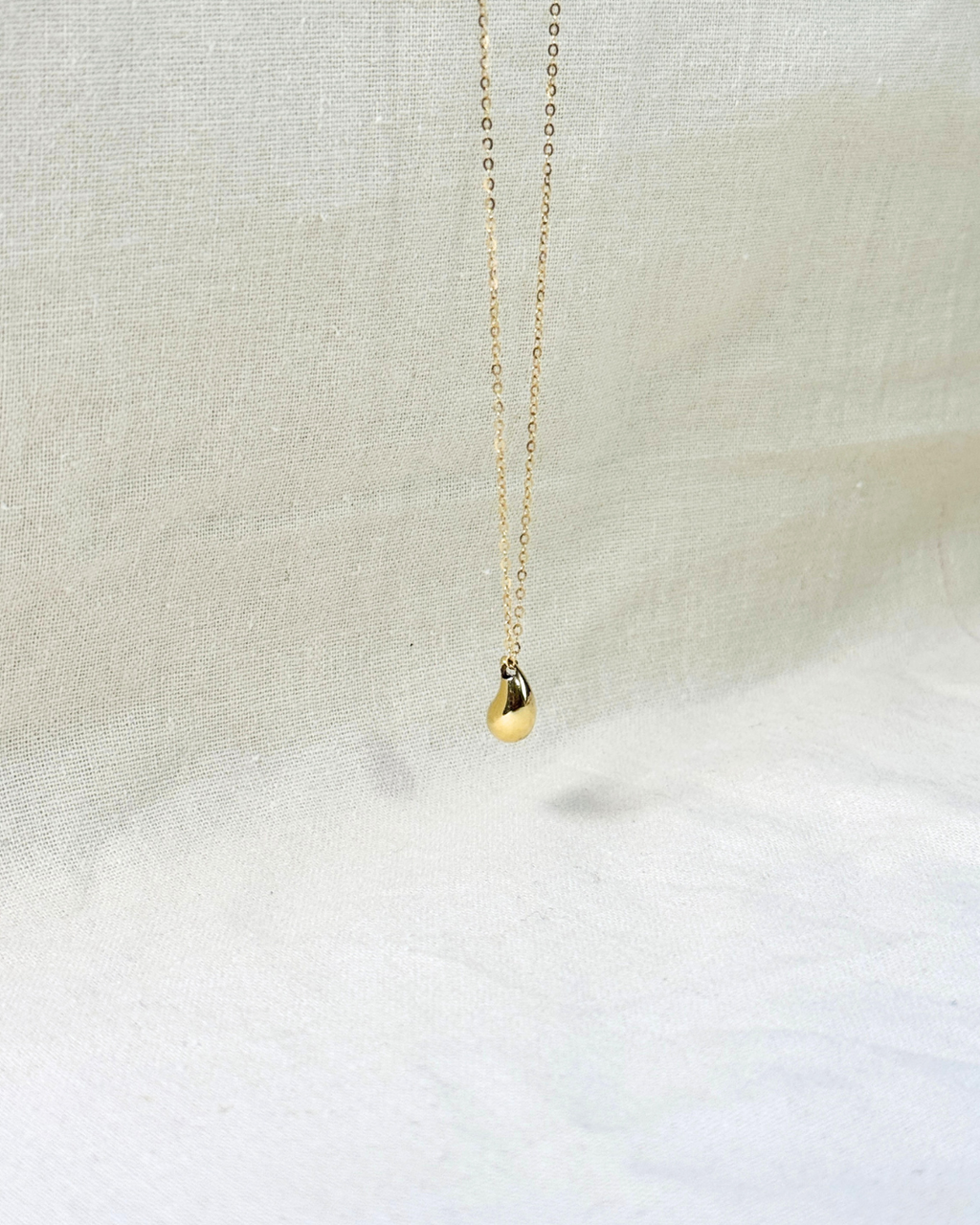 Aurelia Gold Drop Necklace