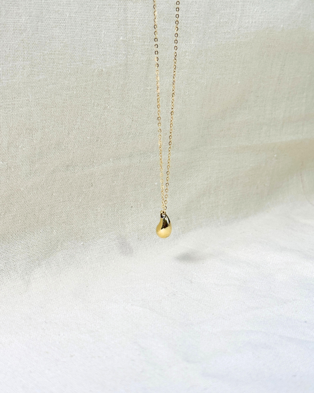 Aurelia Gold Drop Necklace