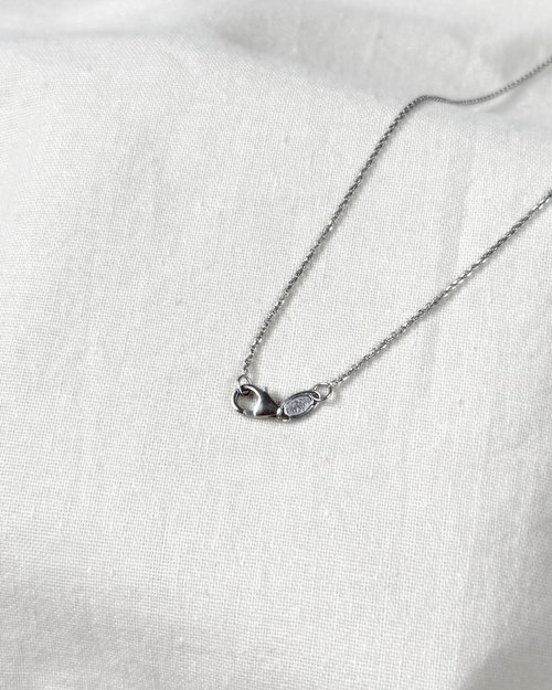 Celeste Diamond Wave Necklace
