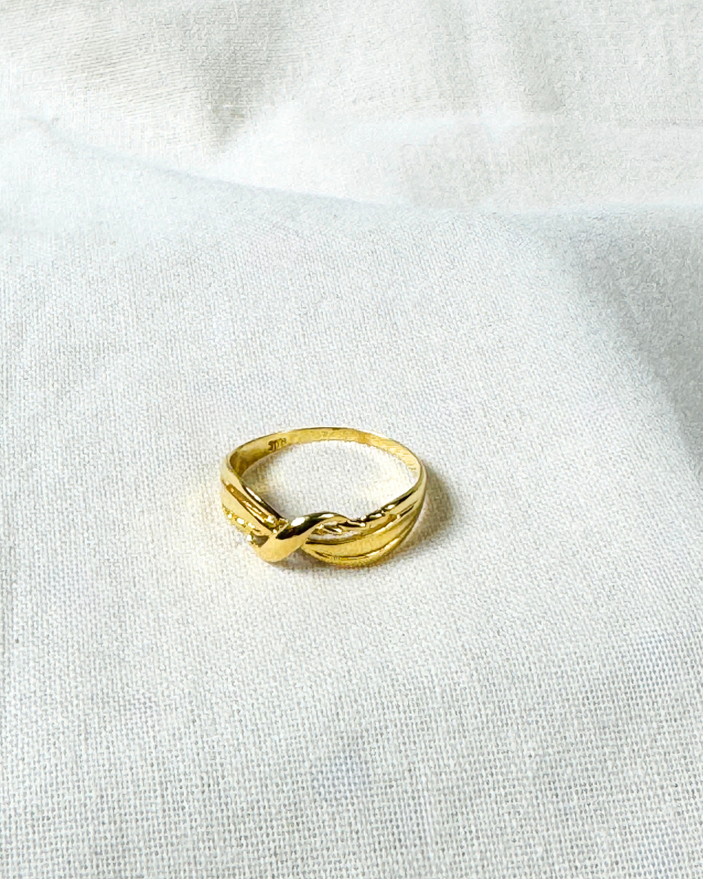 Intertwined Gold Ring