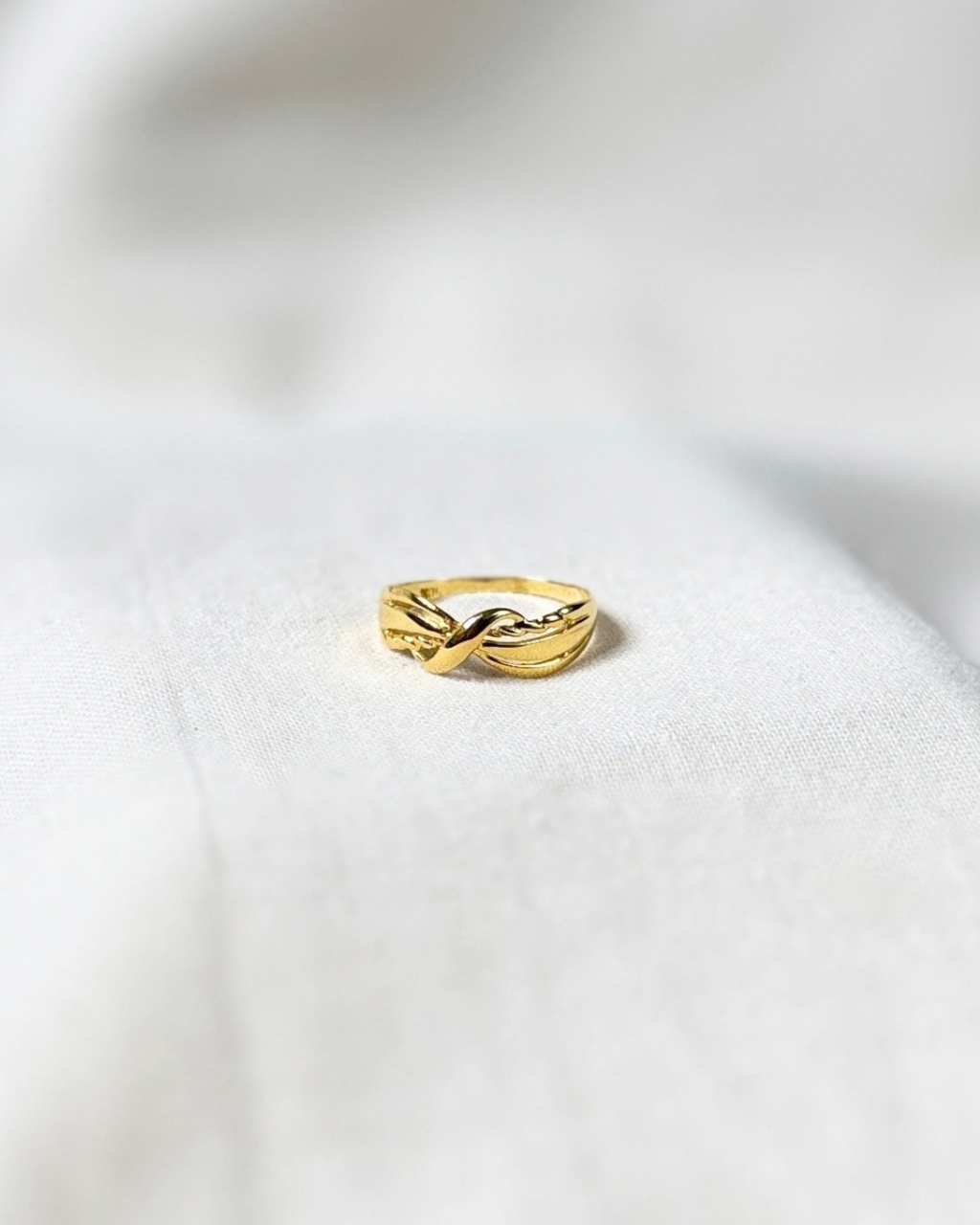 Intertwined Gold Ring
